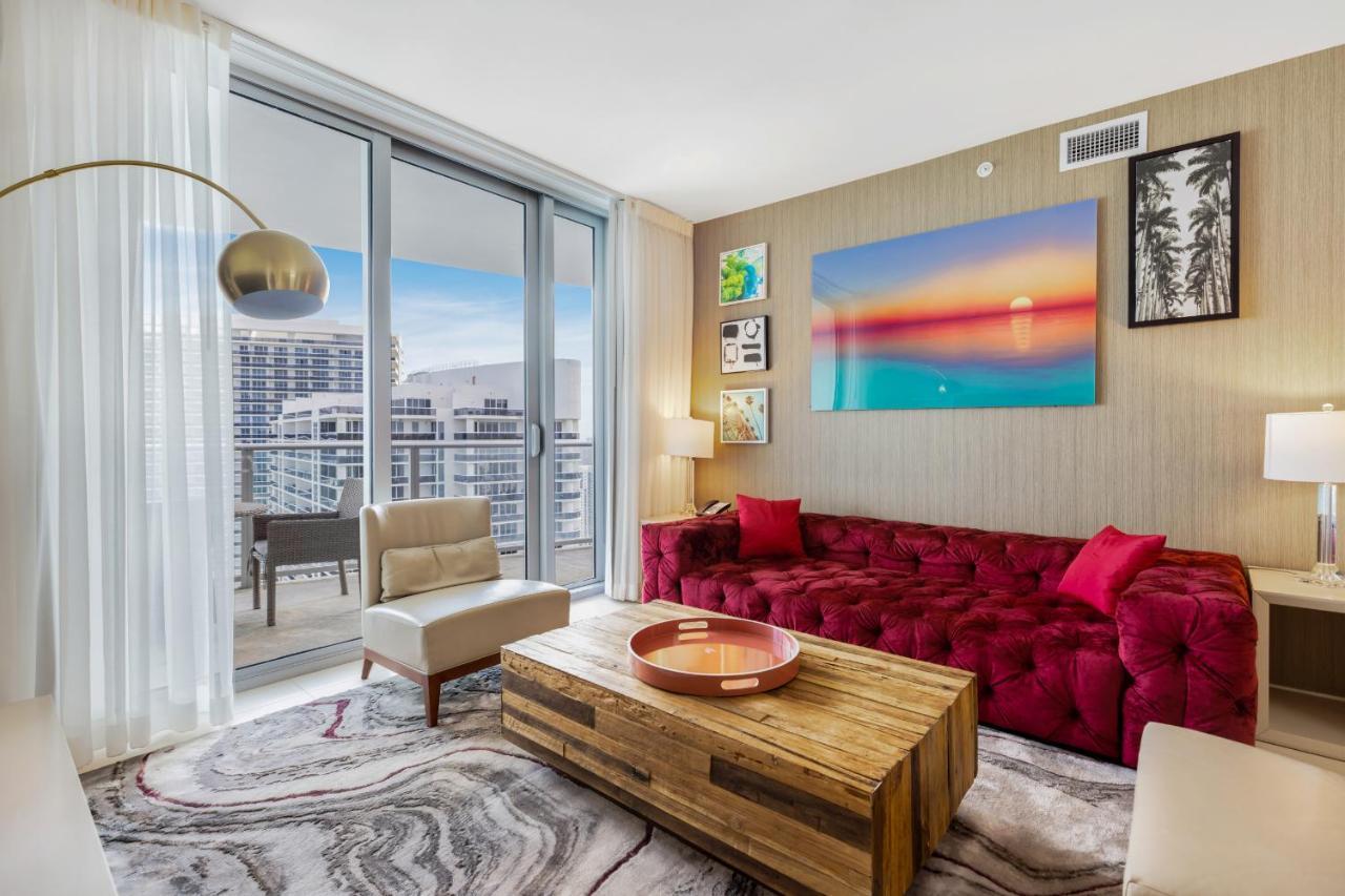 Seashore Resort - 2 Bedroom Right On The Beach Direct Ocean-View With Amenities On The Rooftop Голлівуд Екстер'єр фото
