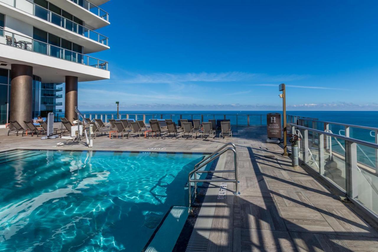 Seashore Resort - 2 Bedroom Right On The Beach Direct Ocean-View With Amenities On The Rooftop Голлівуд Екстер'єр фото