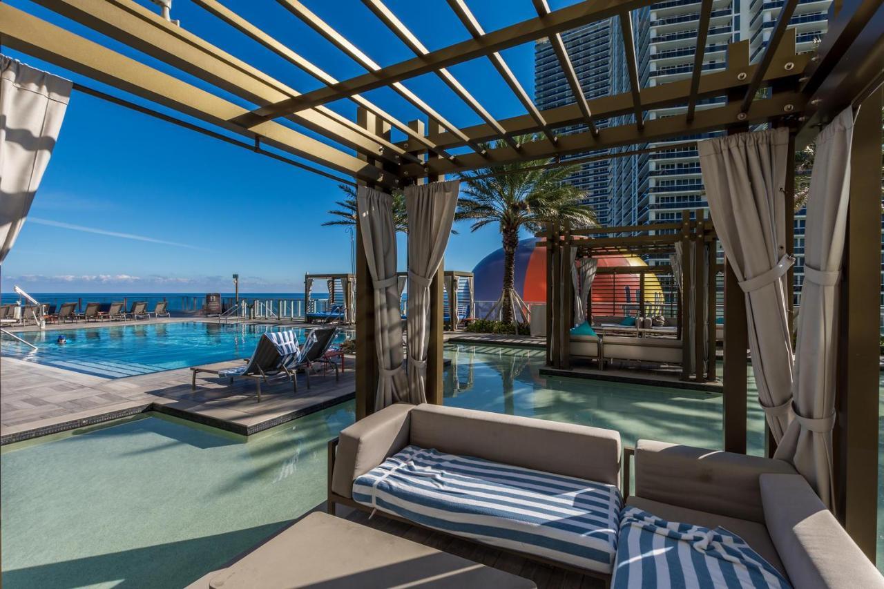 Seashore Resort - 2 Bedroom Right On The Beach Direct Ocean-View With Amenities On The Rooftop Голлівуд Екстер'єр фото